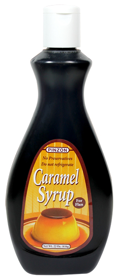 Pinzon caramel syrup for flans and puddings  22 oz